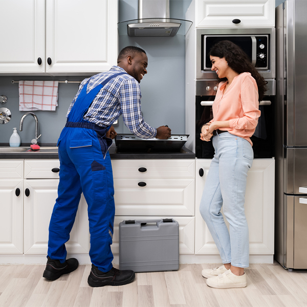 can you provide an estimate for cooktop repair before beginning any work in Troup Texas